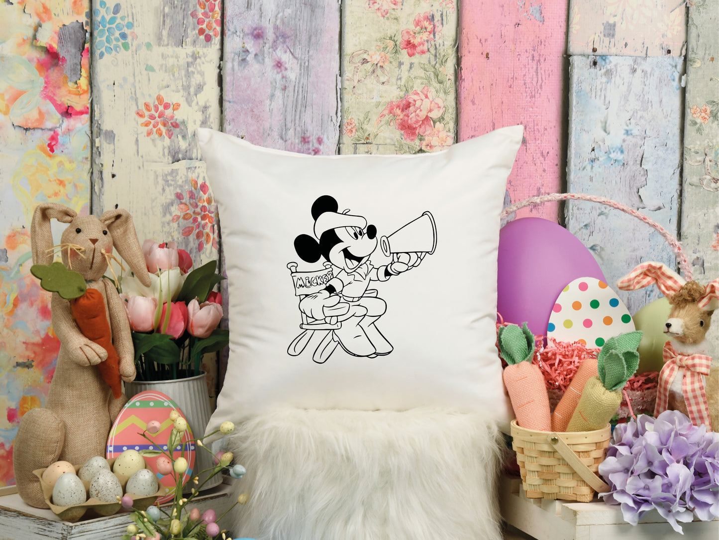 Kids Coloring Pillow Sublimation/T-Shirt Bundle