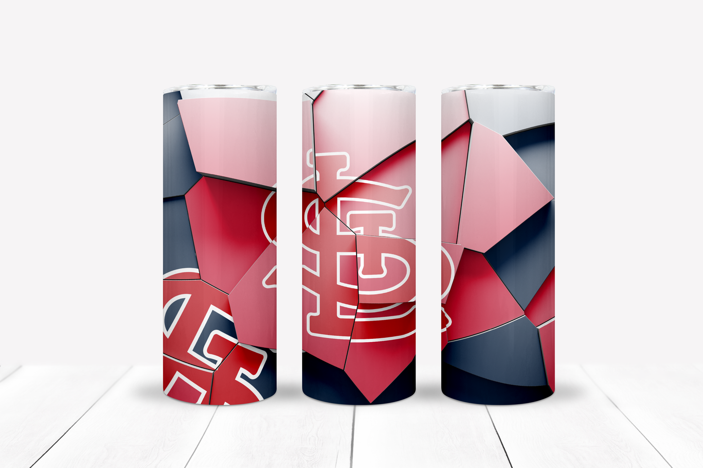 Baseball 20oz Sublimation Tumbler Image