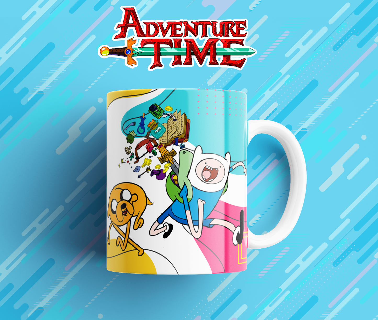 AdventureTime Sublimation Mug Images Bundle