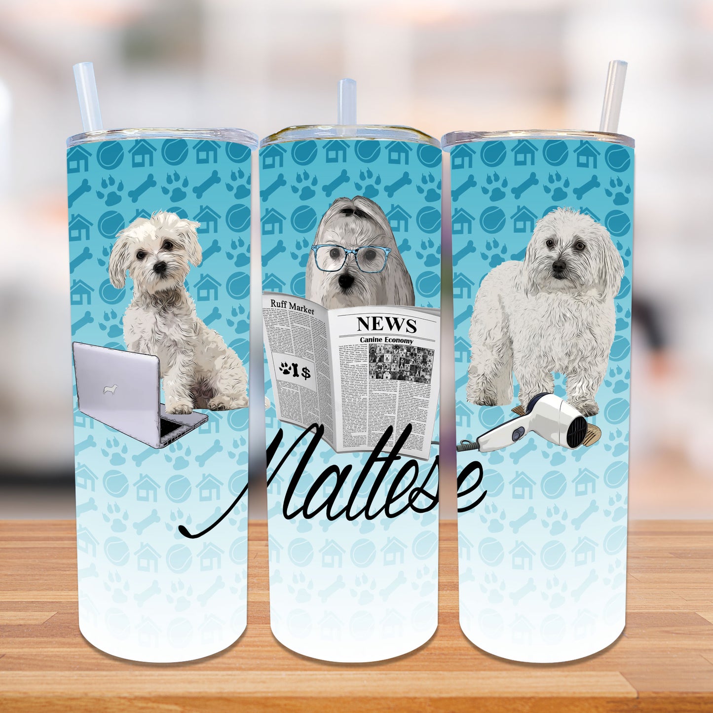 55 Dog Breeds Sublimation Tumbler Images Bundle 20 oz