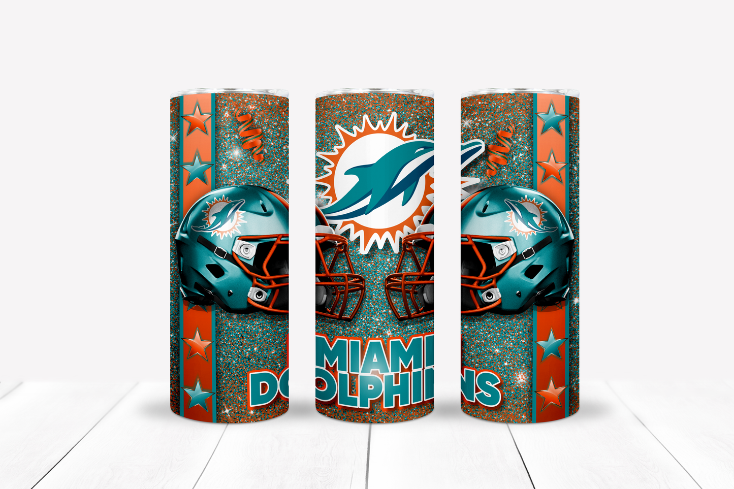 Football 20oz Sublimation Tumbler Image