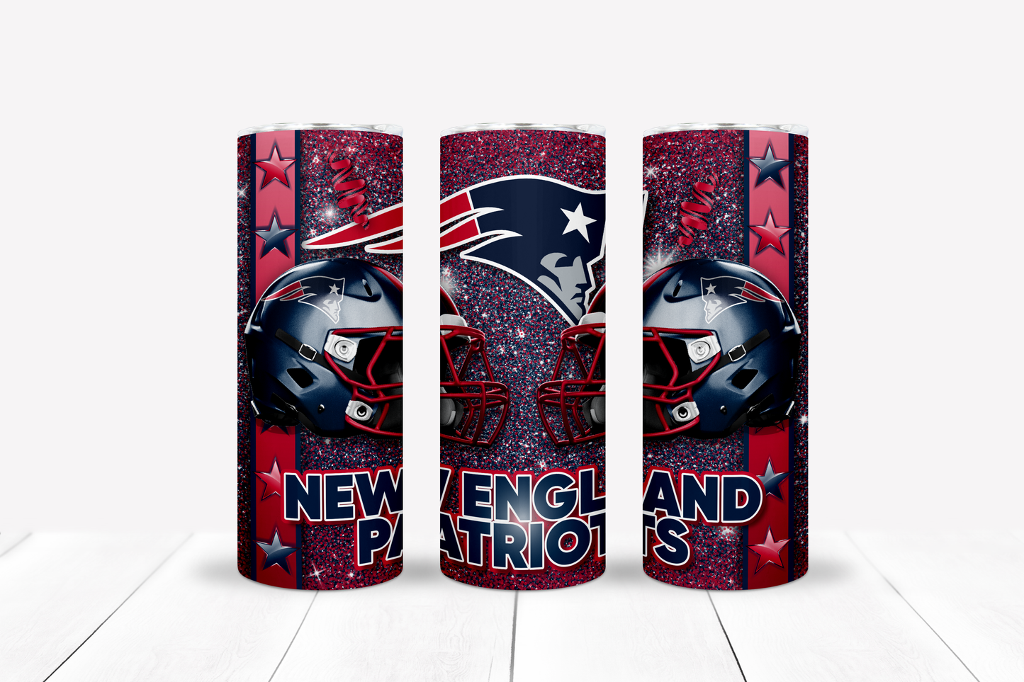 Football 20oz Sublimation Tumbler Image