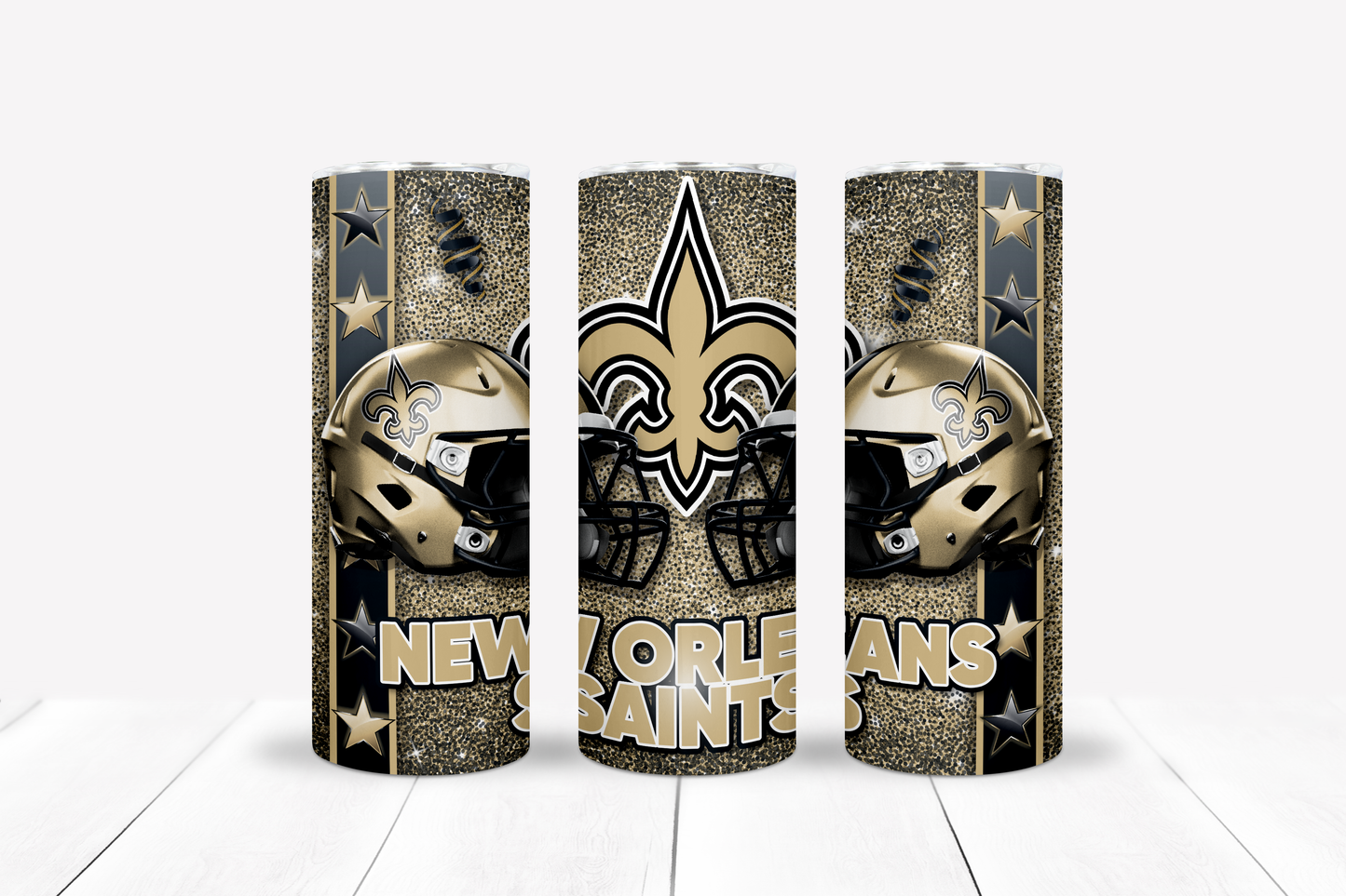 Football 20oz Sublimation Tumbler Image