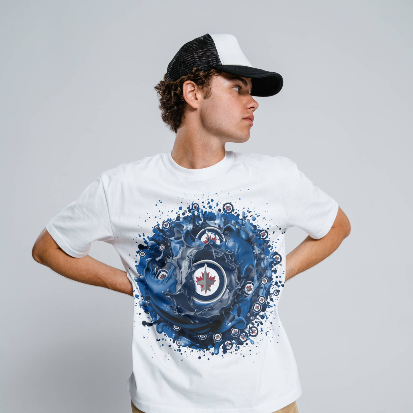 Hockey Splatter Sublimation/DTF T-Shirt Images Bundle