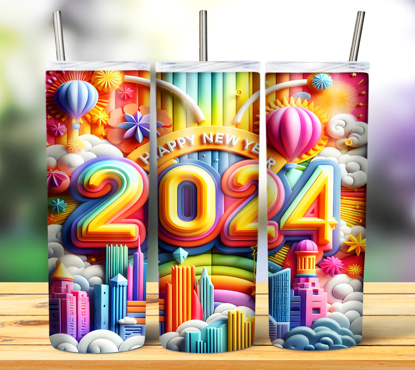 3D Inflate 2024 Sublimation 20oz Images Bundle