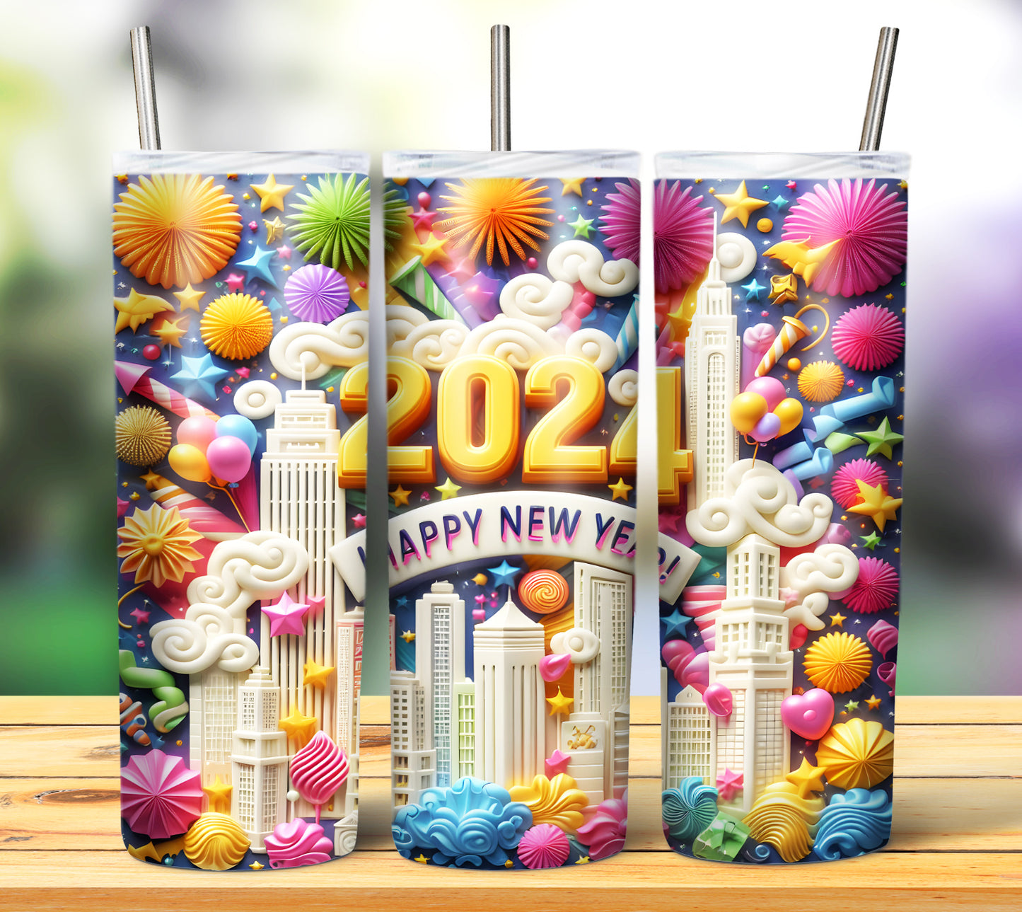 3D Inflate 2024 Sublimation 20oz Images Bundle