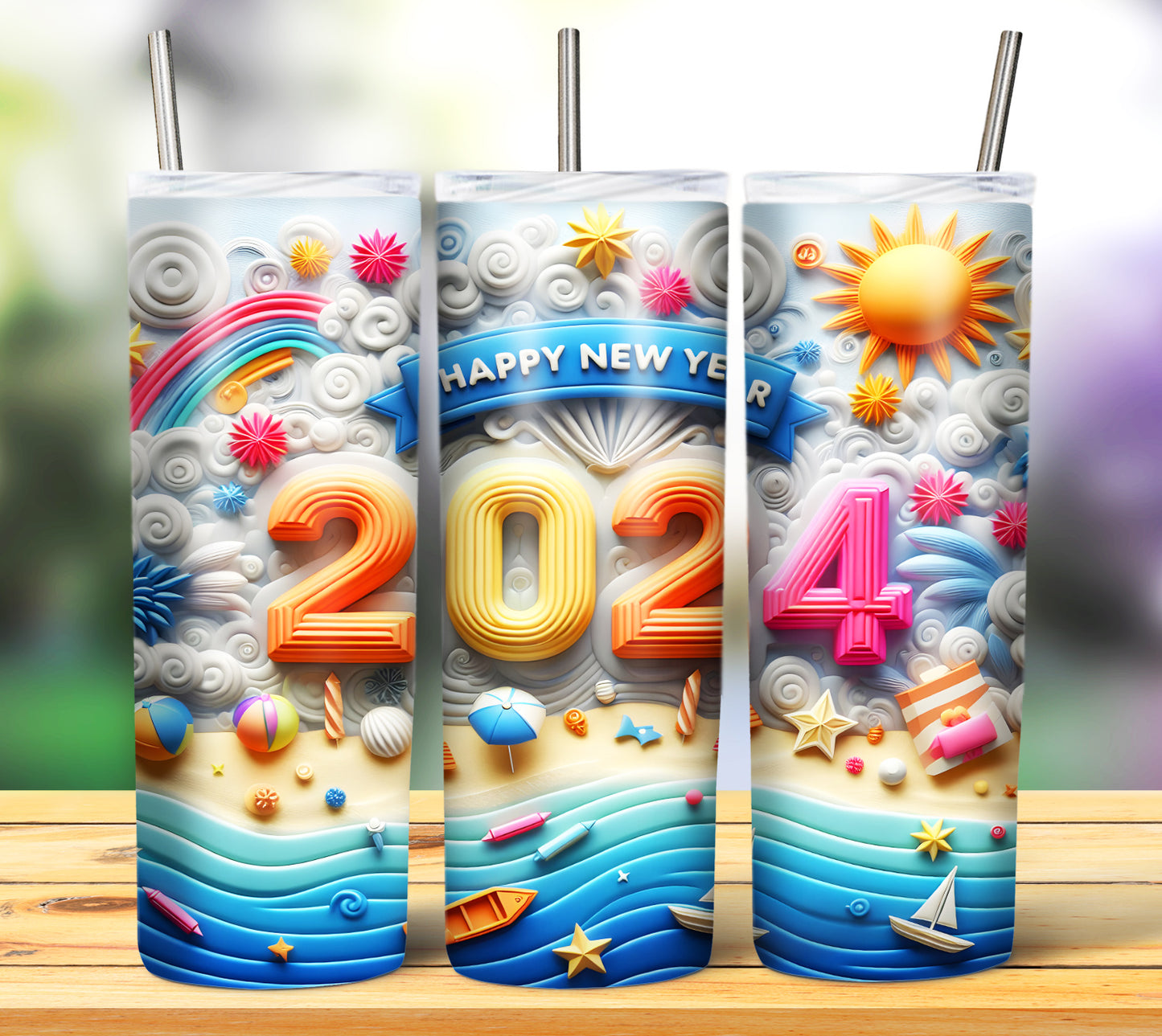 3D Inflate 2024 Sublimation 20oz Images Bundle