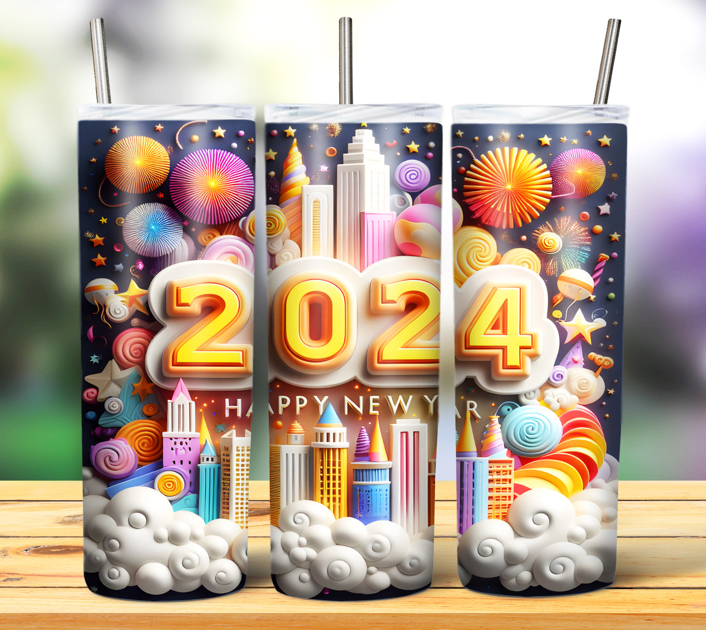 3D Inflate 2024 Sublimation 20oz Images Bundle