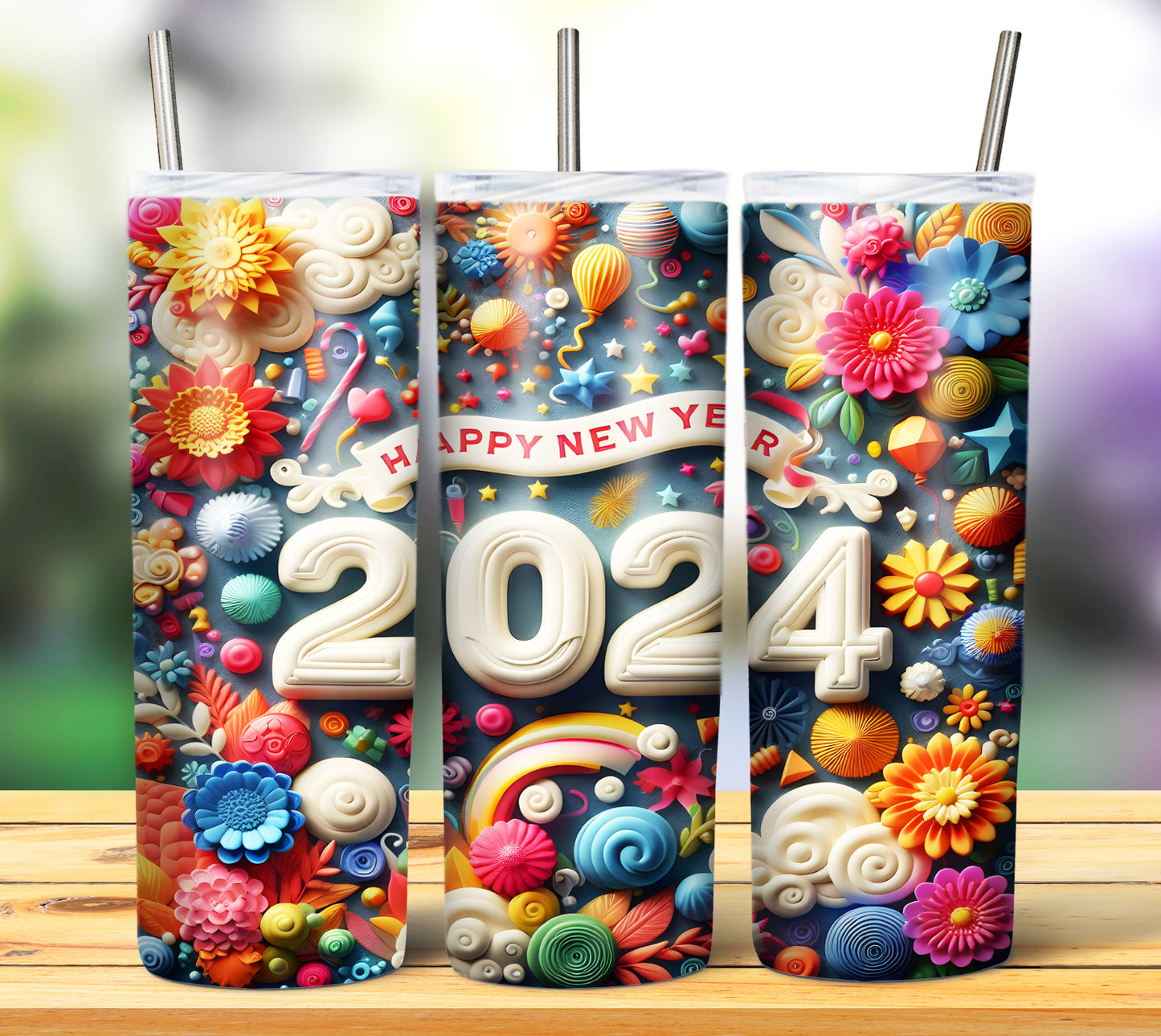 3D Inflate 2024 Sublimation 20oz Images Bundle