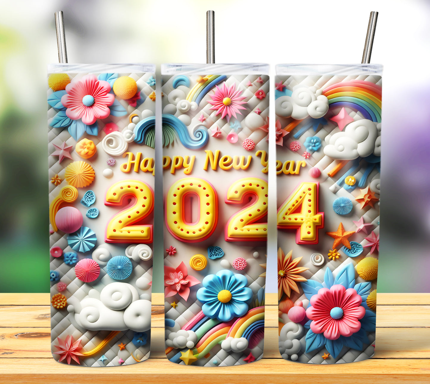 3D Inflate 2024 Sublimation 20oz Images Bundle