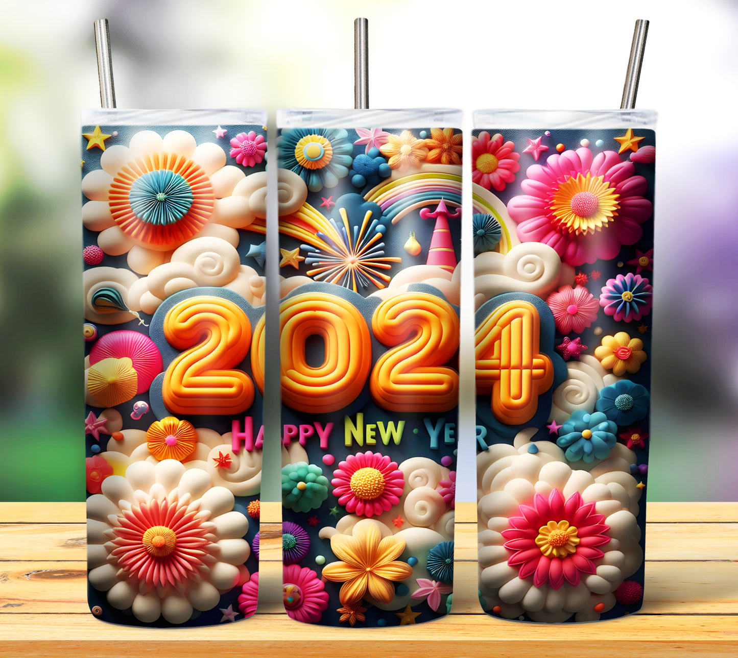 3D Inflate 2024 Sublimation 20oz Images Bundle