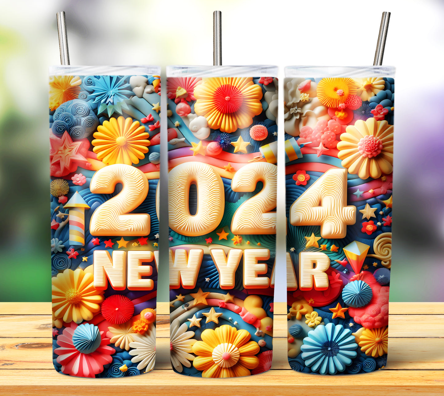 3D Inflate 2024 Sublimation 20oz Images Bundle