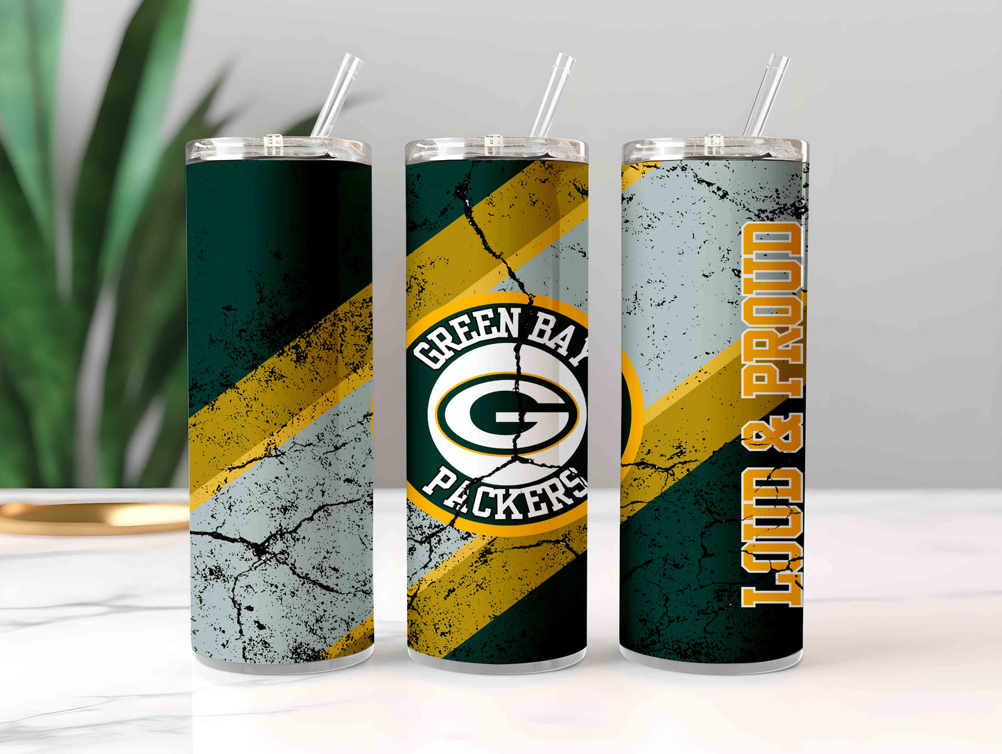 Football 20oz Sublimation Tumbler Image