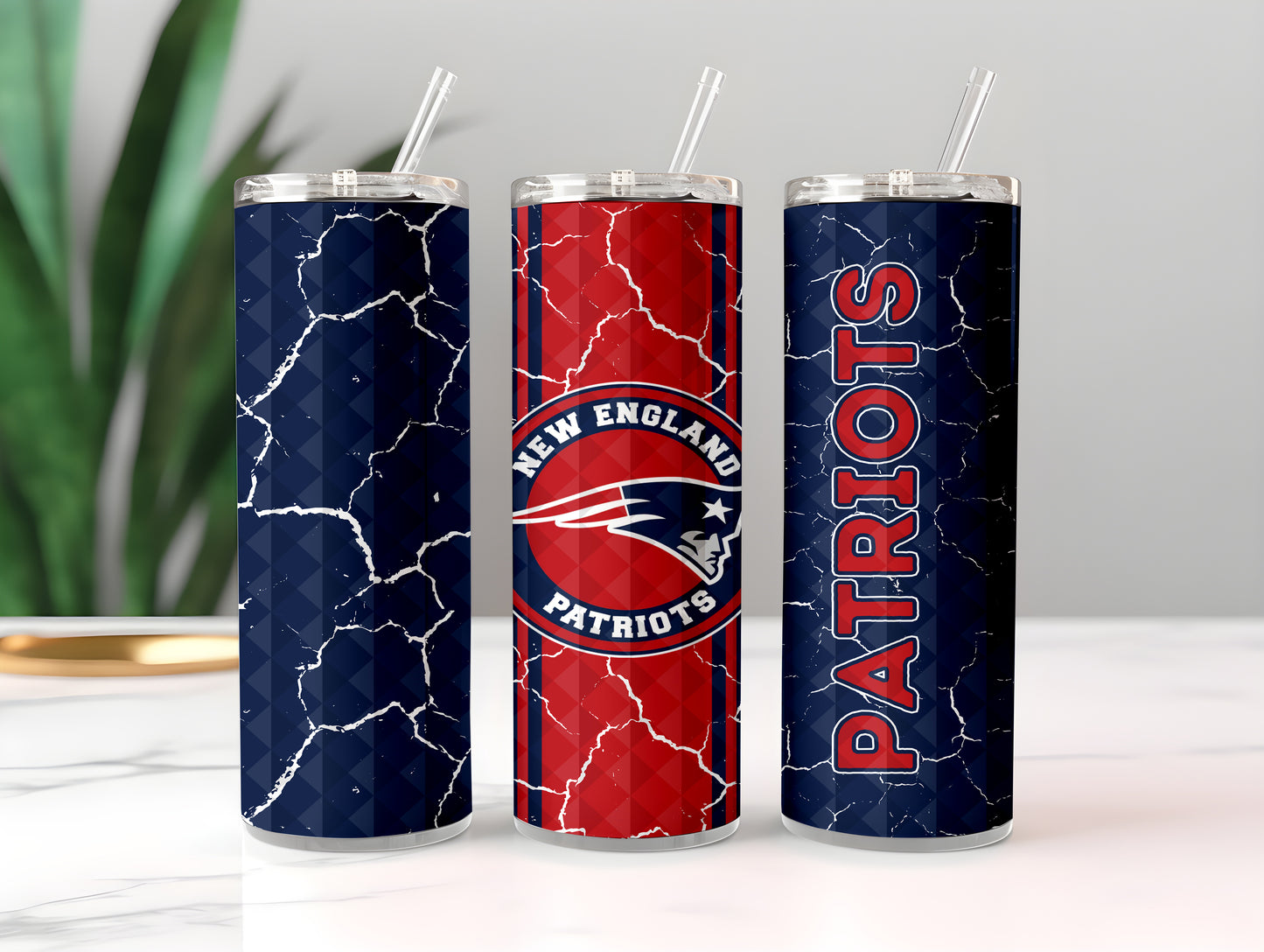 Football 20oz Sublimation Tumbler Image