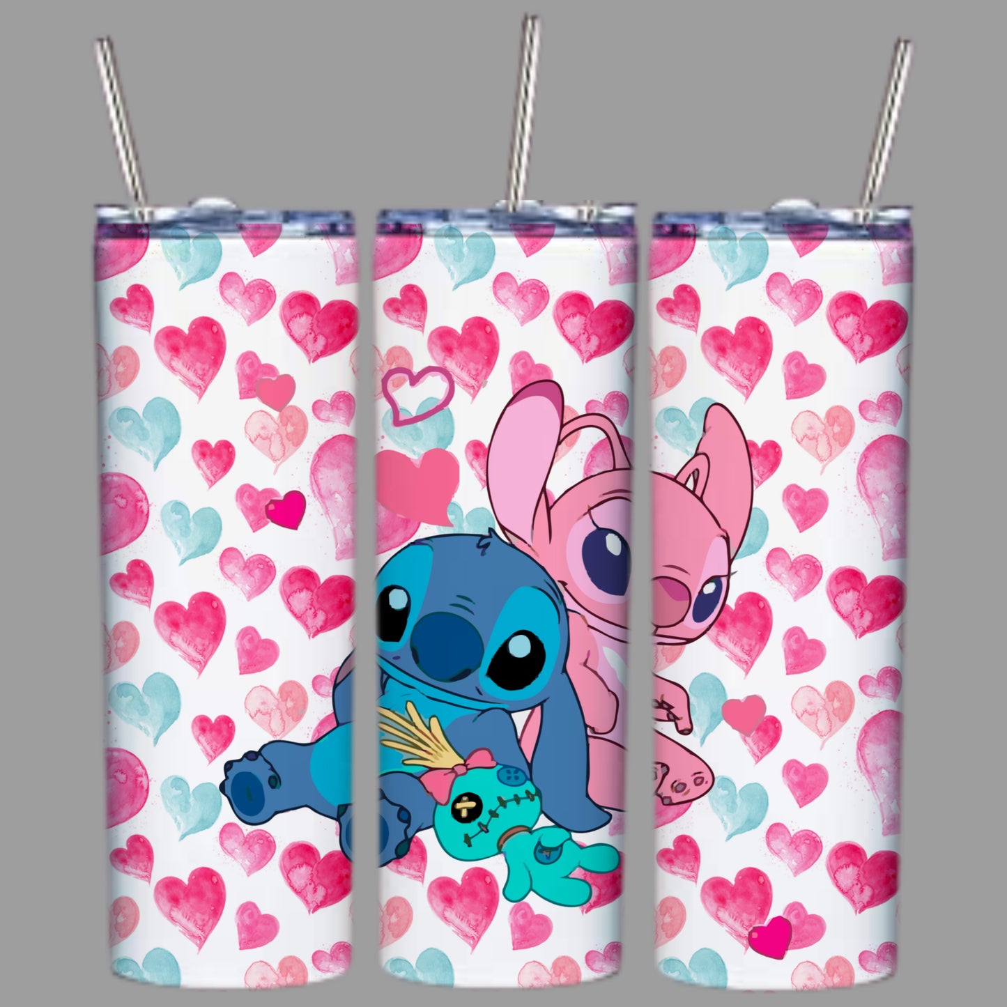 Cute Valentines Sublimation 20oz Tumbler Images Bundle