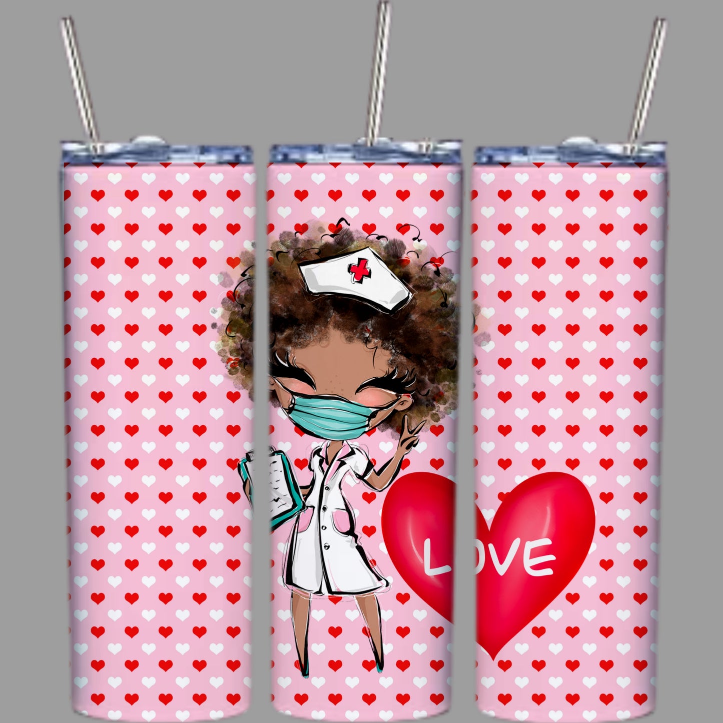 Cute Valentines Sublimation 20oz Tumbler Images Bundle