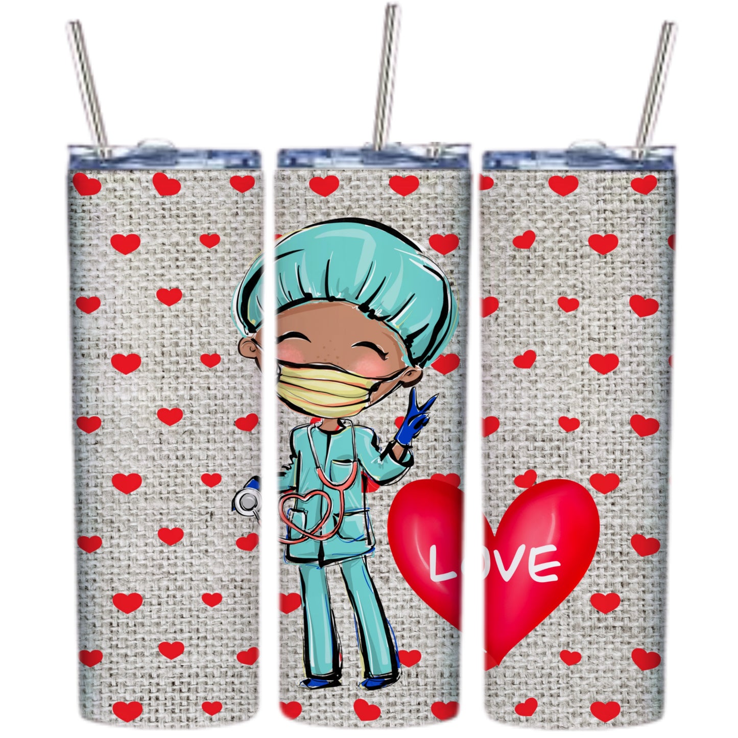 Cute Valentines Sublimation 20oz Tumbler Images Bundle