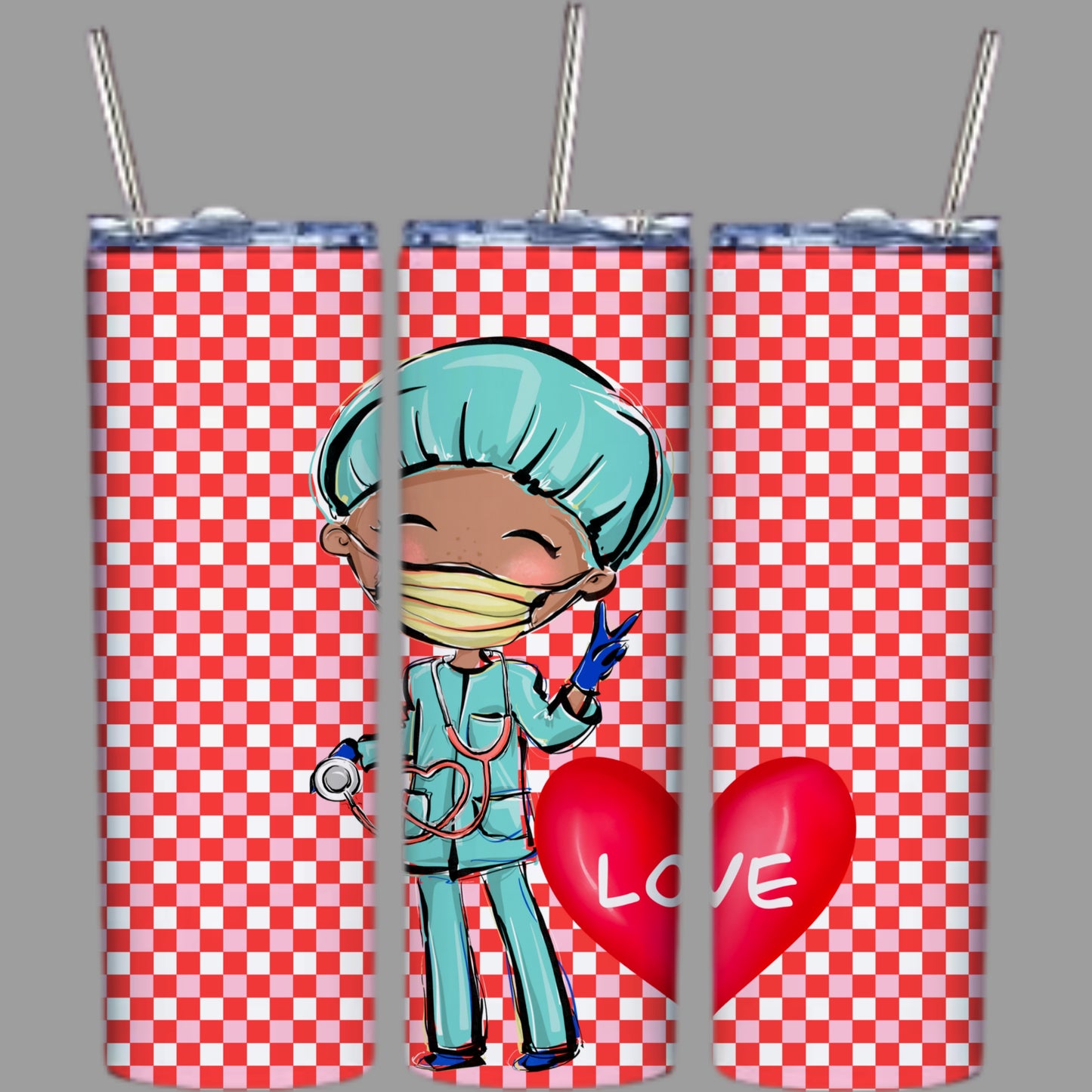 Cute Valentines Sublimation 20oz Tumbler Images Bundle