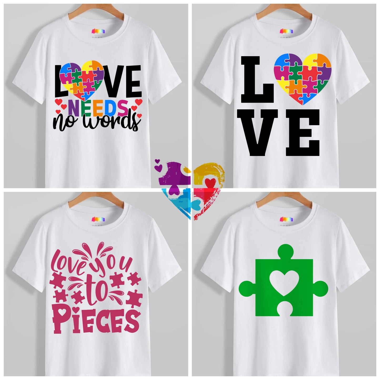 Autism T-shirt Images DTF/Sublimation Bundle