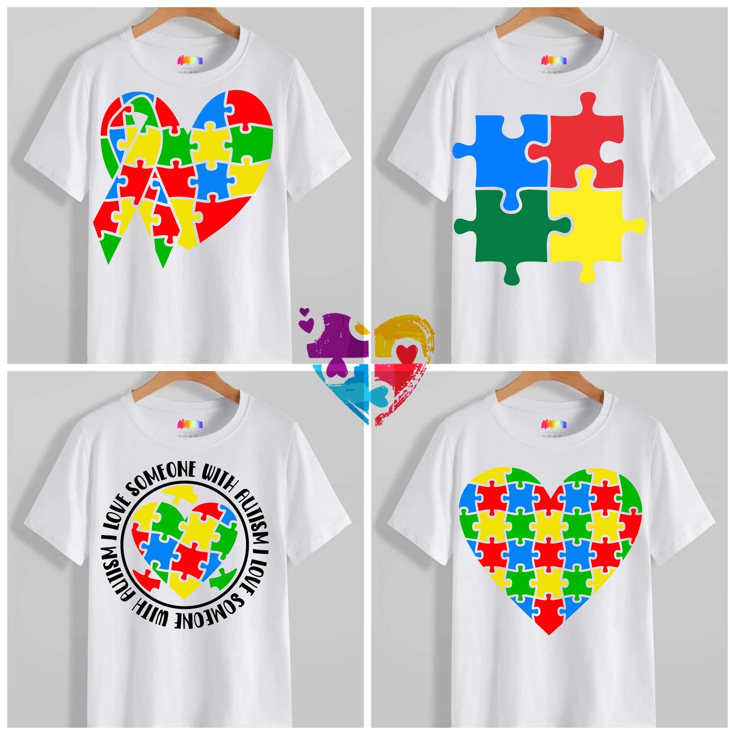 Autism T-shirt Images DTF/Sublimation Bundle