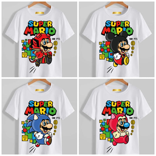 Kids Cartoon Sublimation/DTF T-Shirt Images Bundle