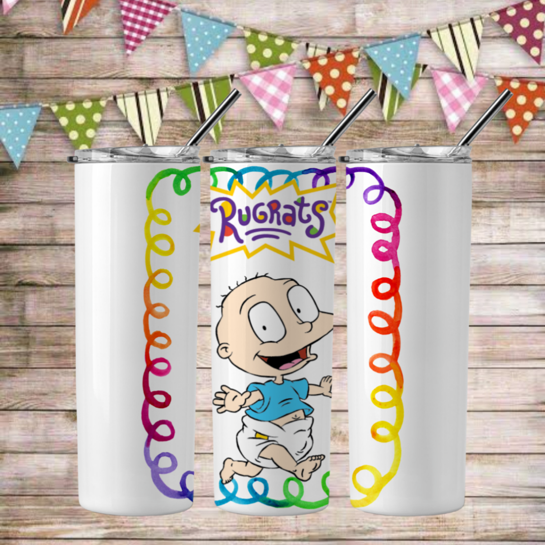 Rugrats Sublimation/DTF T-Shirt Images and Tumbler Bundle