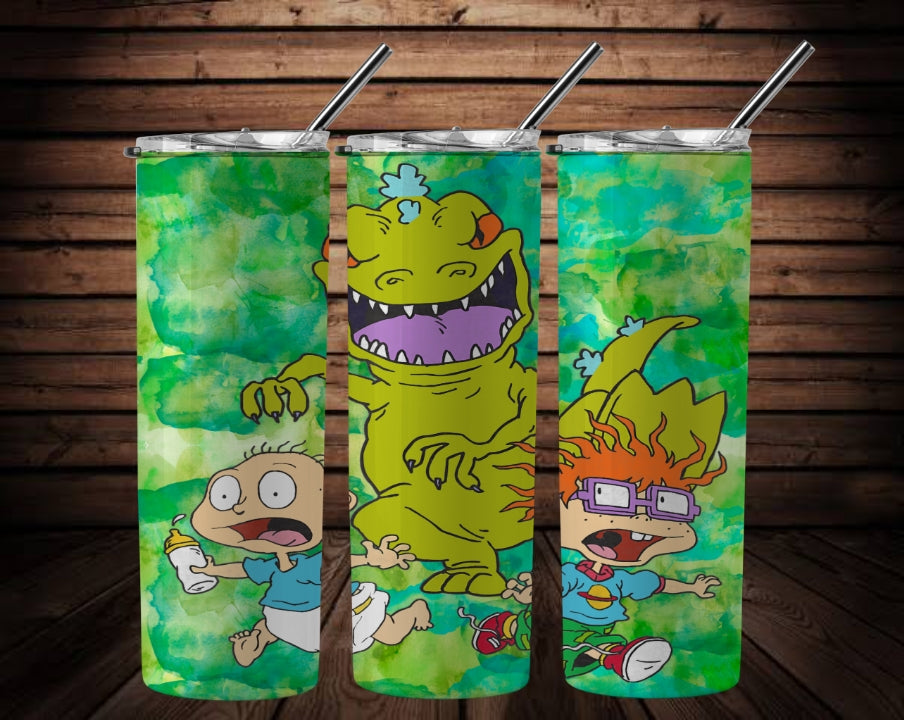 Rugrats Sublimation 12oz/15oz Tumbler/Sippy Cup Images Bundle