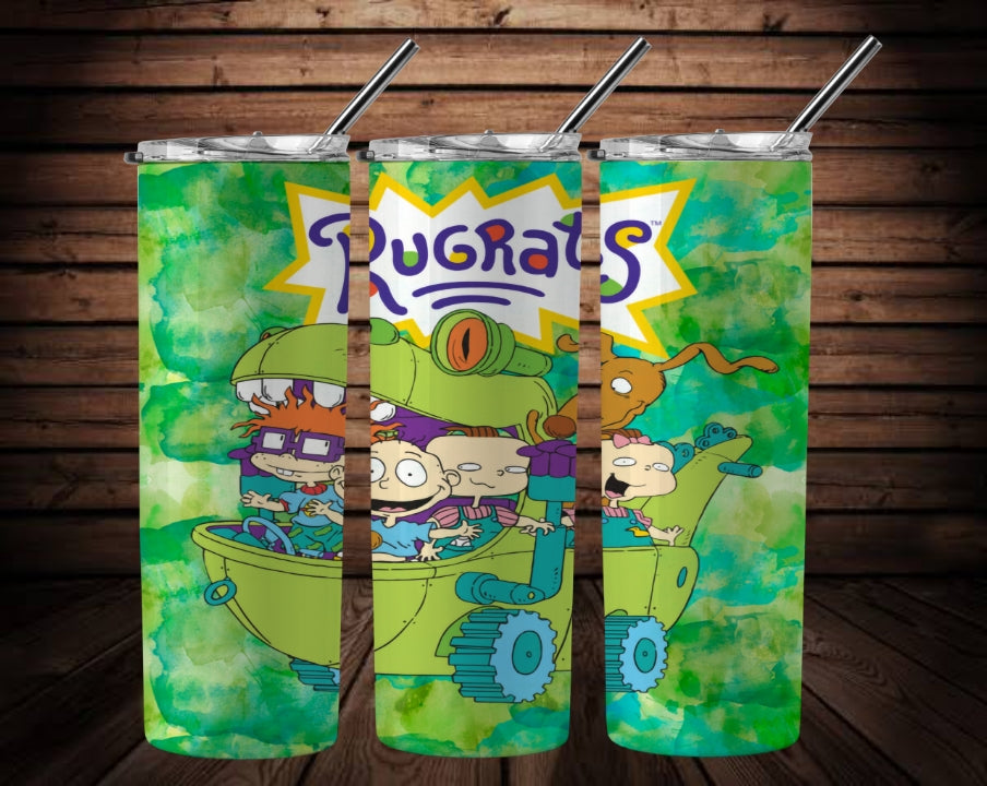 Rugrats Sublimation 12oz/15oz Tumbler/Sippy Cup Images Bundle