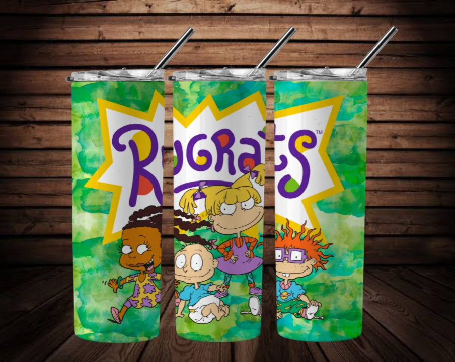 Rugrats Sublimation 12oz/15oz Tumbler/Sippy Cup Images Bundle