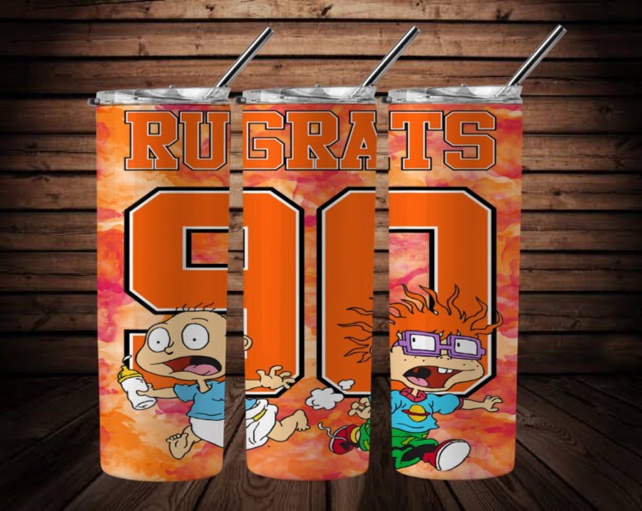 Rugrats Sublimation 12oz/15oz Tumbler/Sippy Cup Images Bundle