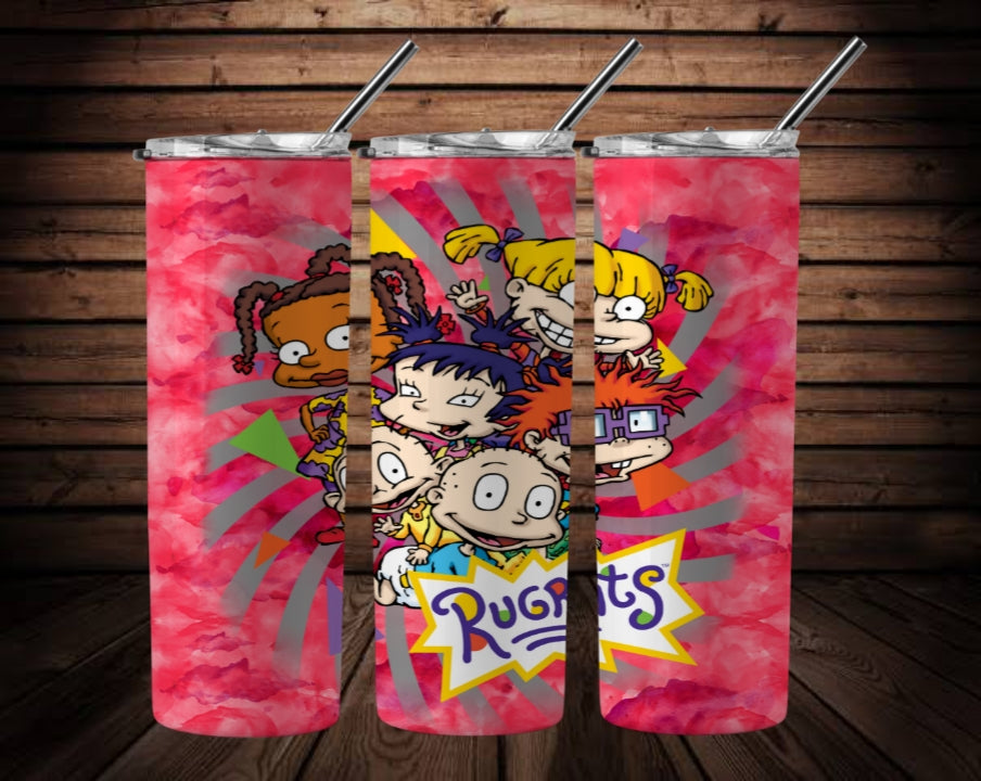 Rugrats Sublimation 12oz/15oz Tumbler/Sippy Cup Images Bundle