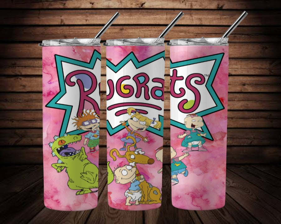 Rugrats Sublimation 12oz/15oz Tumbler/Sippy Cup Images Bundle