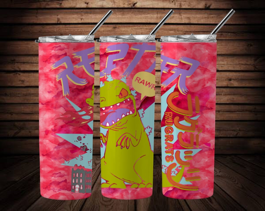 Rugrats Sublimation 12oz/15oz Tumbler/Sippy Cup Images Bundle