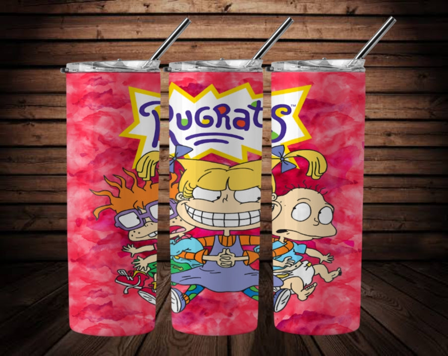 Rugrats Sublimation 12oz/15oz Tumbler/Sippy Cup Images Bundle