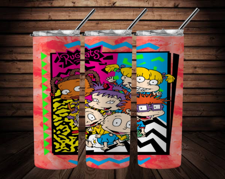 Rugrats Sublimation 12oz/15oz Tumbler/Sippy Cup Images Bundle