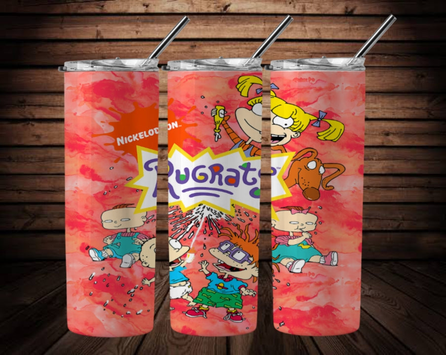 Rugrats Sublimation 12oz/15oz Tumbler/Sippy Cup Images Bundle