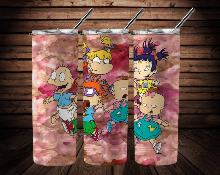 Rugrats Sublimation 12oz/15oz Tumbler/Sippy Cup Images Bundle