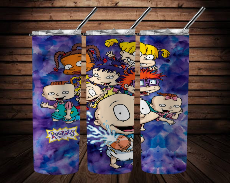 Rugrats Sublimation 12oz/15oz Tumbler/Sippy Cup Images Bundle