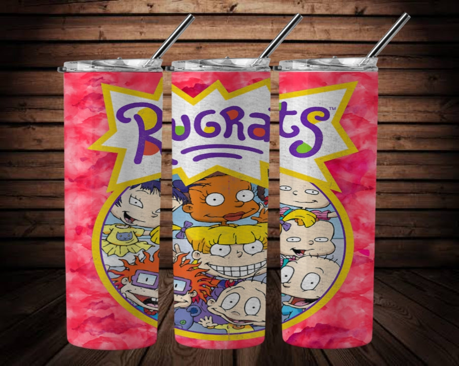 Rugrats Sublimation 12oz/15oz Tumbler/Sippy Cup Images Bundle