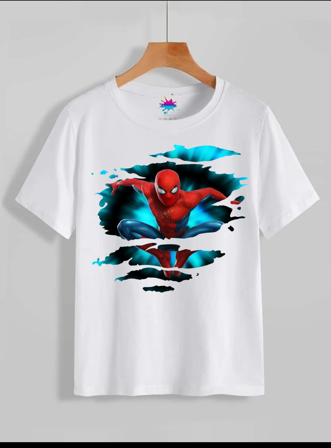 45+ Kids Torn SuperHero Sublimation T-Shirt Images Bundle