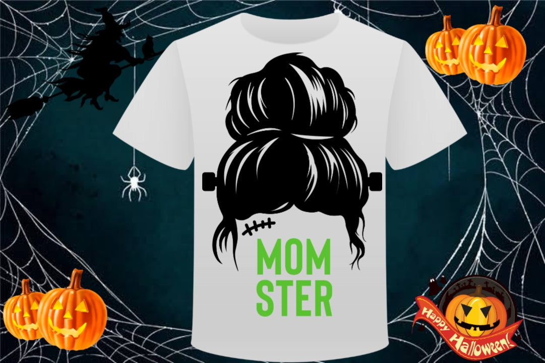 50+ Cute Halloween Sublimation T-Shirt Images Bundle