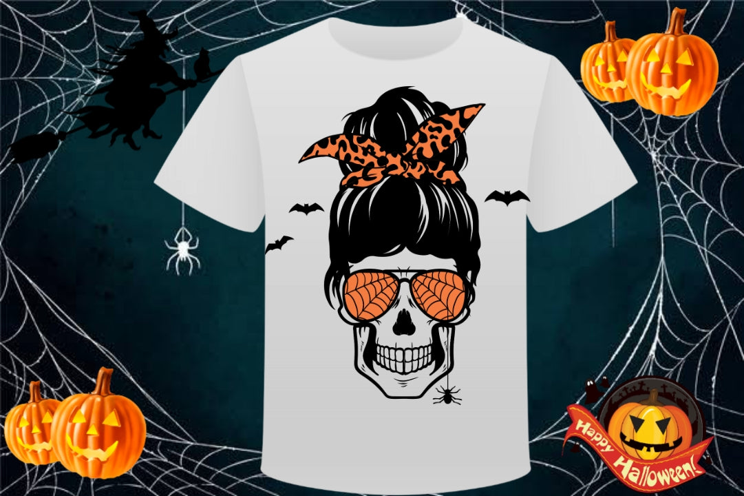 50+ Cute Halloween Sublimation T-Shirt Images Bundle