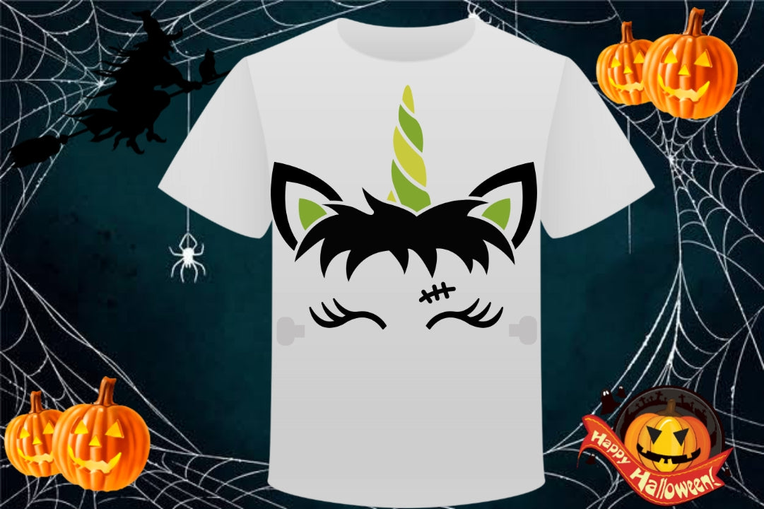 50+ Cute Halloween Sublimation T-Shirt Images Bundle