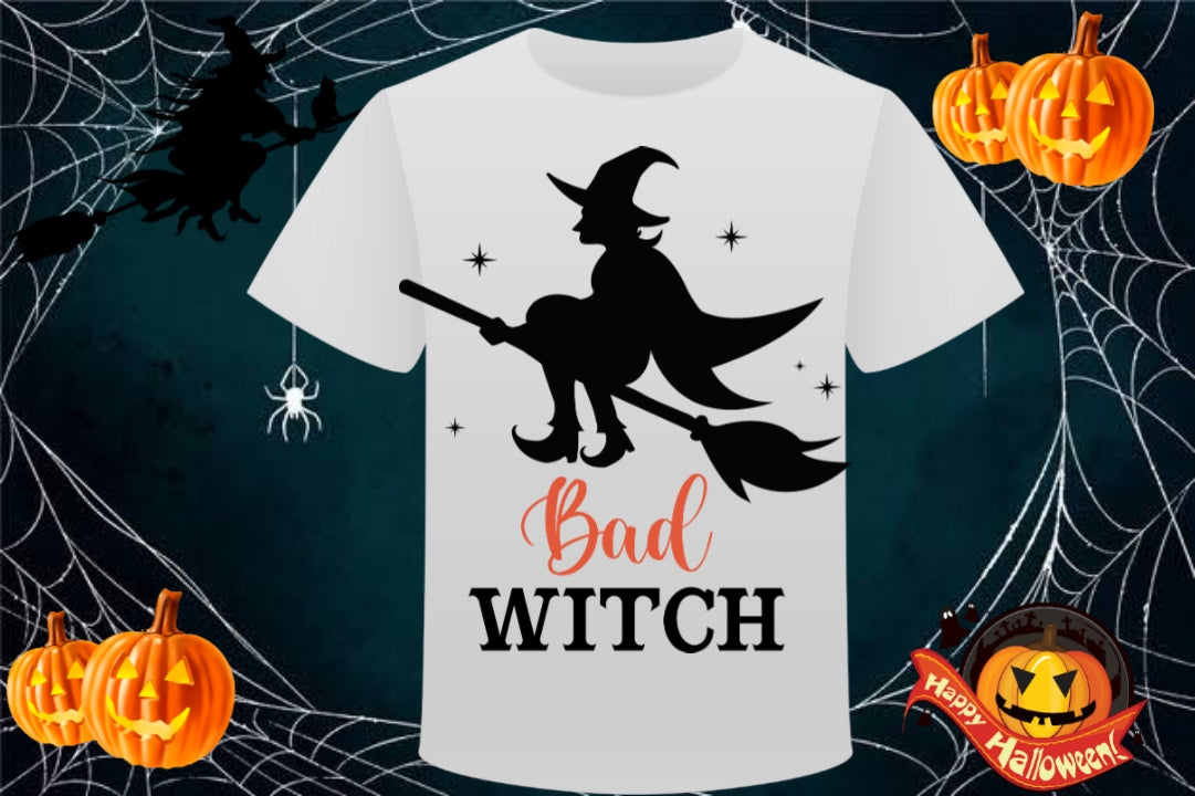 50+ Cute Halloween Sublimation T-Shirt Images Bundle