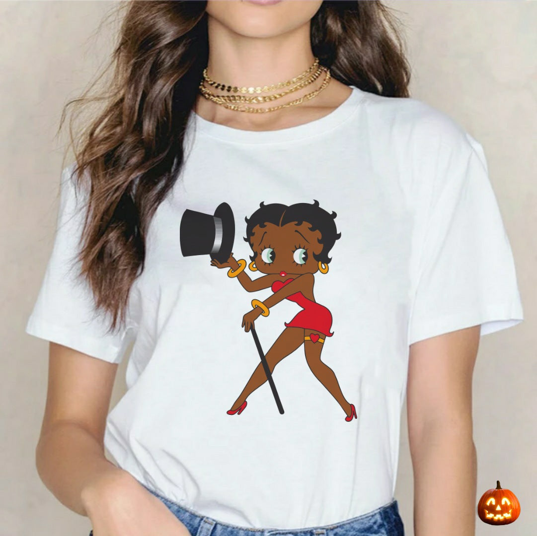 Betty Boop T-shirt Images DTF/Sublimation Bundle