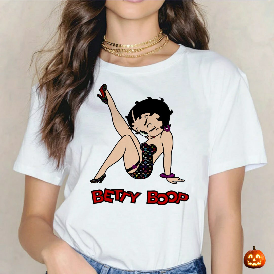 Betty Boop T-shirt Images DTF/Sublimation Bundle