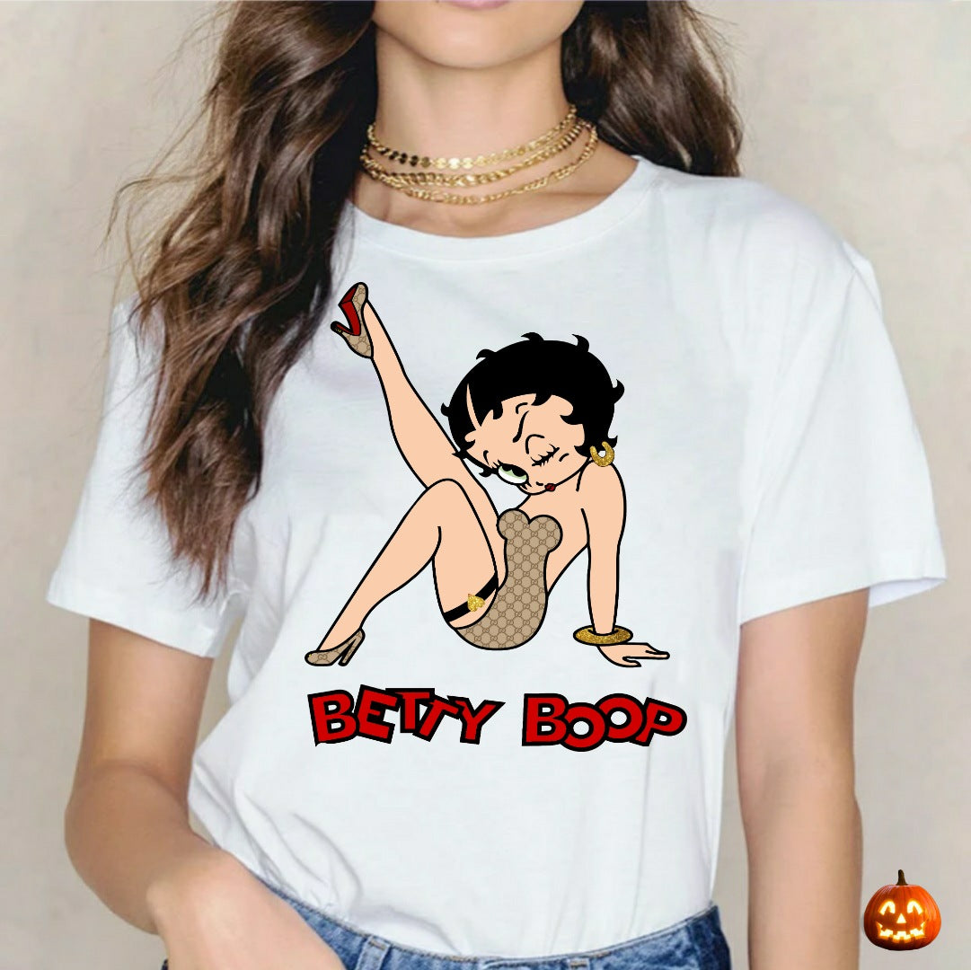 Betty Boop T-shirt Images DTF/Sublimation Bundle