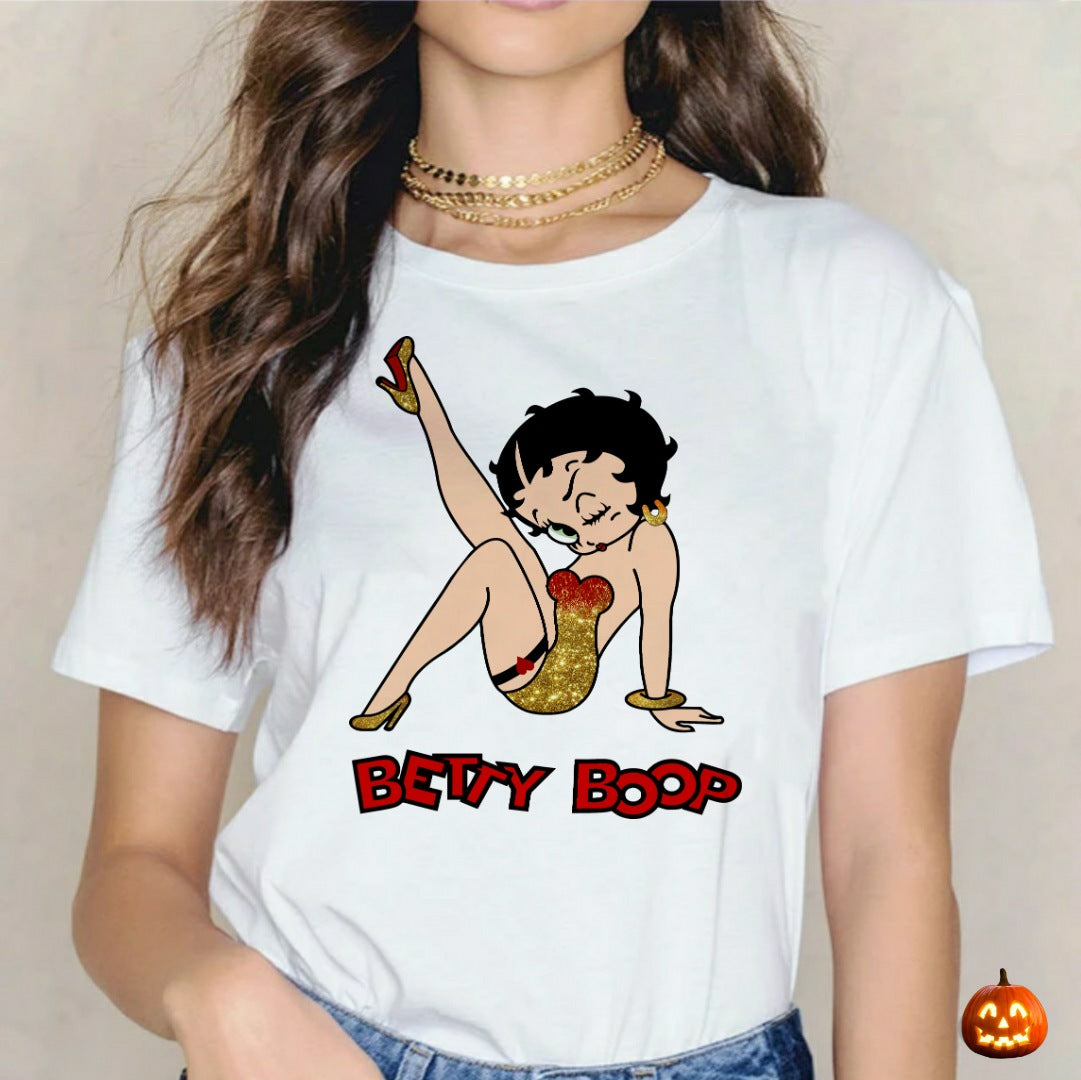 Betty Boop T-shirt Images DTF/Sublimation Bundle