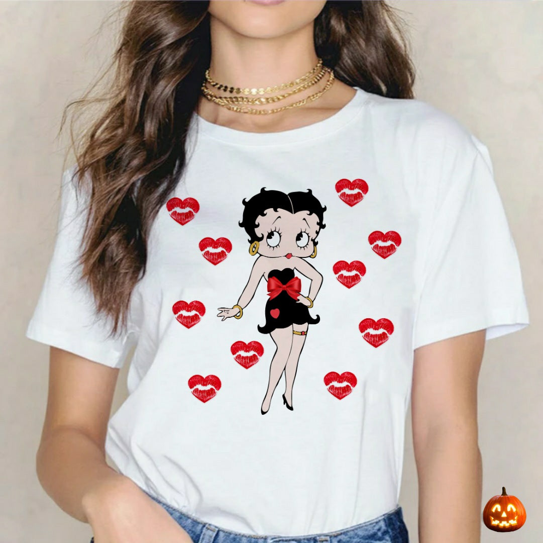 Betty Boop T-shirt Images DTF/Sublimation Bundle