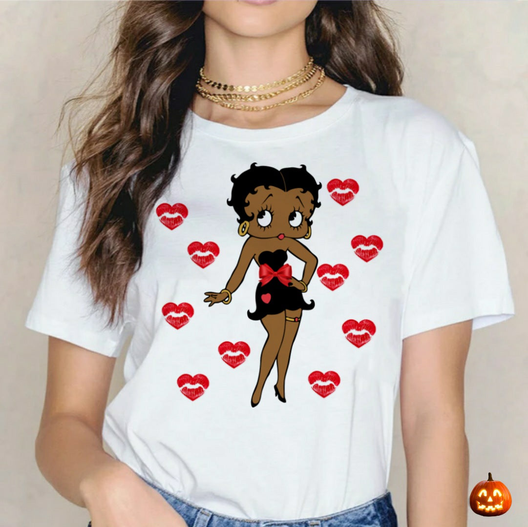 Betty Boop T-shirt Images DTF/Sublimation Bundle